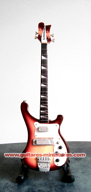 Guitare Miniature Basse Style Rickenbacker