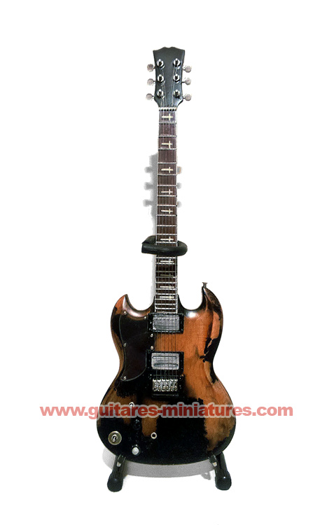 Tony Iommi Signature Jaydee Old Boy Miniature Guitar