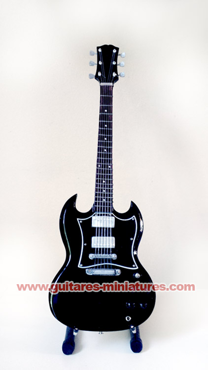 Guitare Miniature Angus Young Black